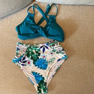 Cupshe high-waisted swimsuit